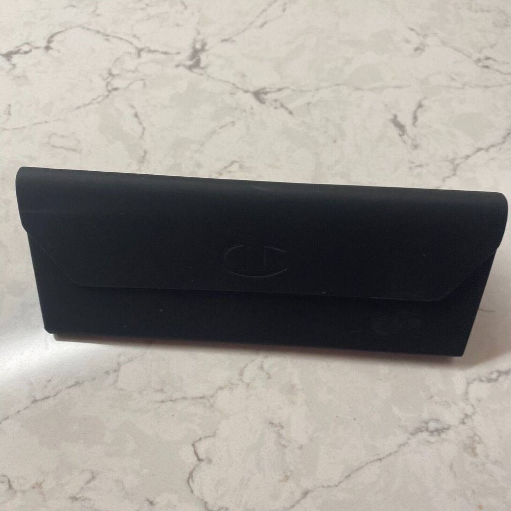 Champion Black Sunglasses Triangular Foldable Har… - image 7